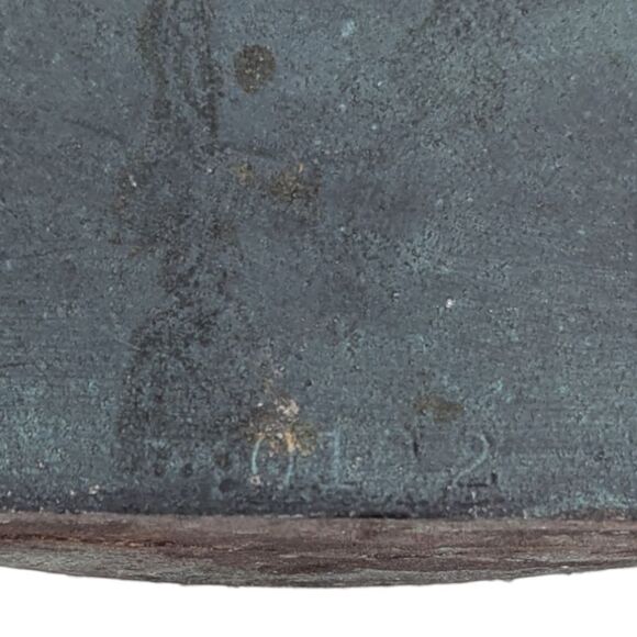 Antique 1923 Abraham Lincoln Bookends by A.M. Greenblatt Bronze Cast Iron - Picture 8 of 8